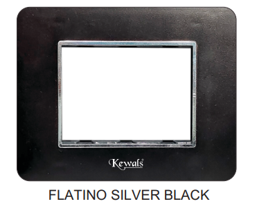 Flatino Silver Black