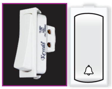 Round Bell Push Switch